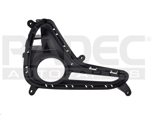 REJILLA FASCIA DELANTERA HY I10 18-20 C/HOYO P/FARO C/HOYO P/LED GL/GLS/MID L4 4 CILINDROS 1.2L 5 PUERTAS DER