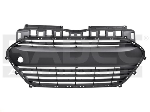 REJILLA FASCIA DELANTERA HY I10 15-17 NEGRA CENTRAL