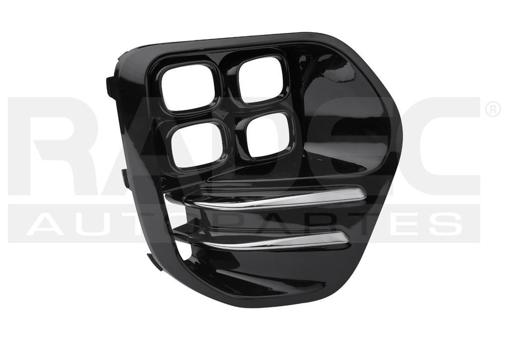 REJILLA FASCIA DELANTERA KI SPORTAGE 16-19 C/HOYO P/LEDS NEGRA BRILLANTE SXL L4 4 CILINDROS 2.4L 5 PUERTAS DER