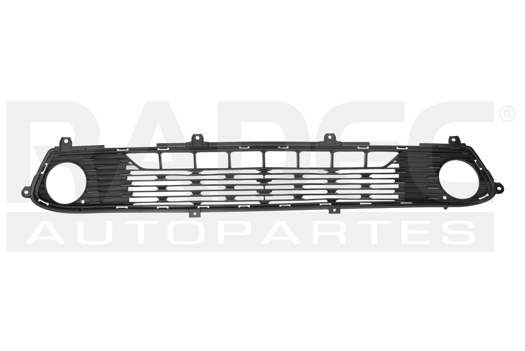 REJILLA FASCIA DELANTERA KI FORTE 19-21 CENTRAL EX/LX/GT LINE L4 4 CILINDROS 1.6/2.0L 4/5 PUERTAS