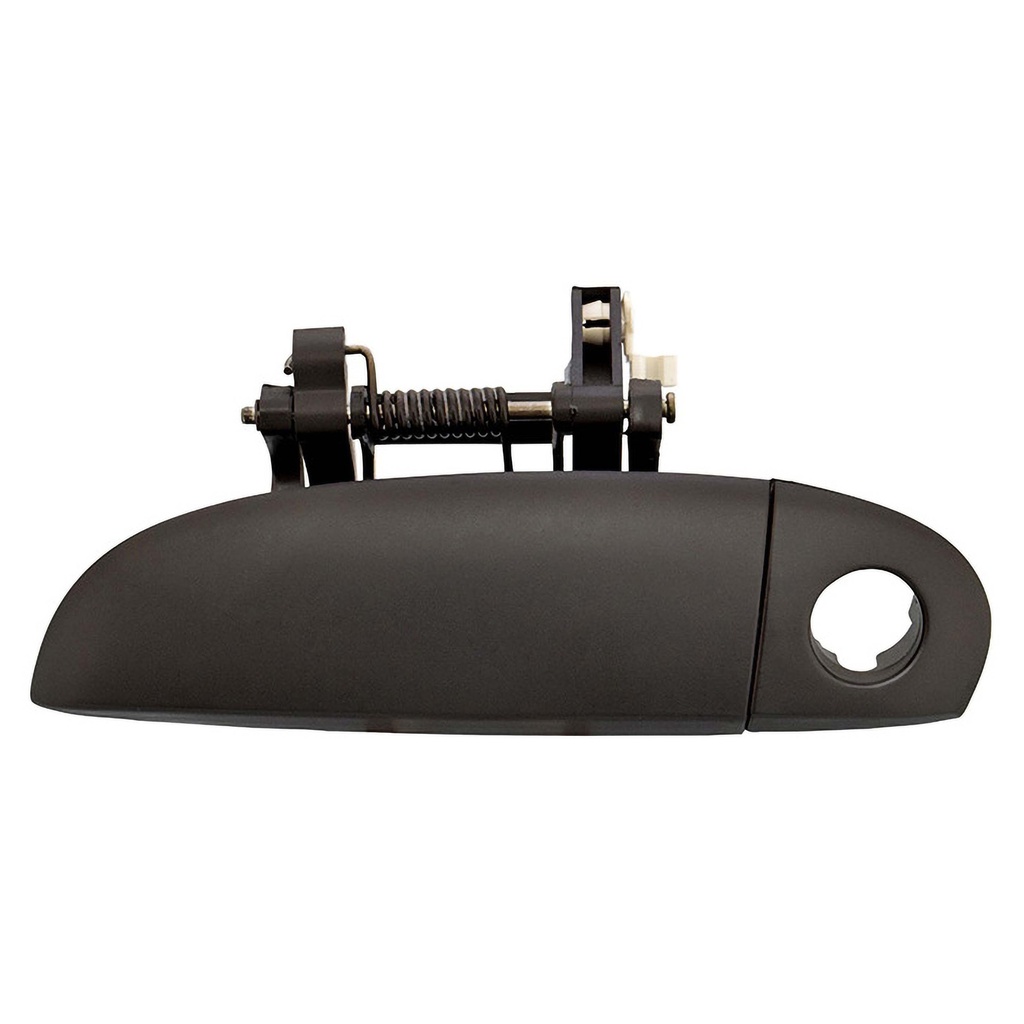 MANIJA EXTERIOR HY I10 12-14  CON HOYO PARA LLAVE LISA PARA PINTAR NEGRA PLASTICO HUSHAN Izquierdo Delantera  