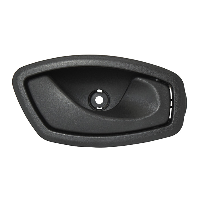 MANIJA INTERIOR RN CLIO/FLUENCE 15-17/KOLEOS 08-16/CAPTUR 18-20/SAFRANE 12-15  CORRUGADA NEGRA PLASTICO SIN SEGURO HUSHAN Derecho Delantera/Trasera  