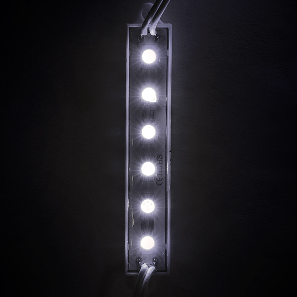 MODULO TIRA LEDS C/6 LEDS BLANCO C/U ***Hasta A