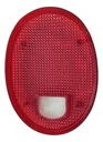 MICA CALAVERA VW SEDAN 74-04 PLANA ROJO