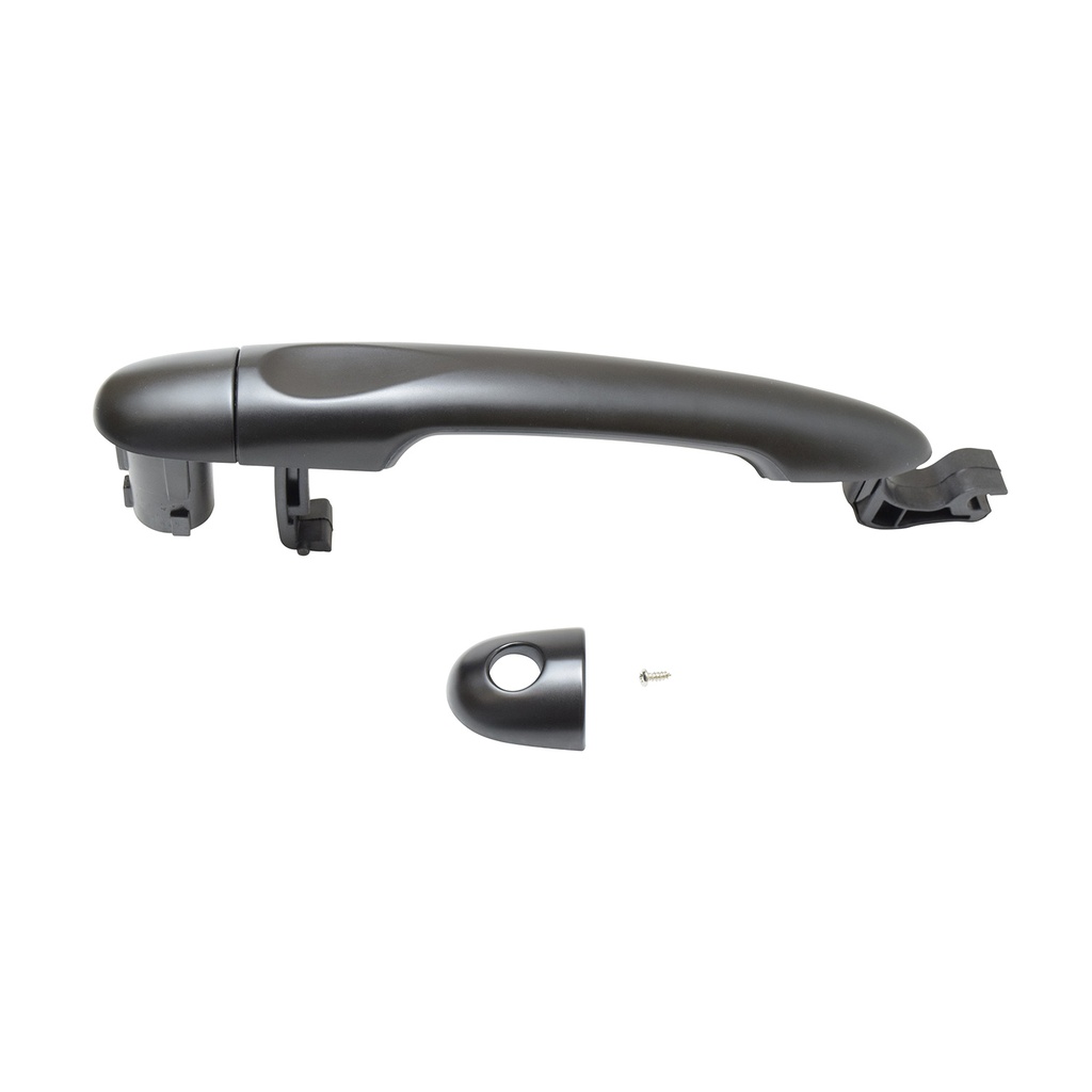 MANIJA EXTERIOR RN FLUENCE 11-17/CLIO 15-17  SM FORFOUR 14-21  RN CAPTUR 18-22  CON Y SIN HOYO PARA LLAVE LISA PARA PINTAR NEGRA PLASTICO HUSHAN Derecho/Izquierdo Delantera/Trasera  