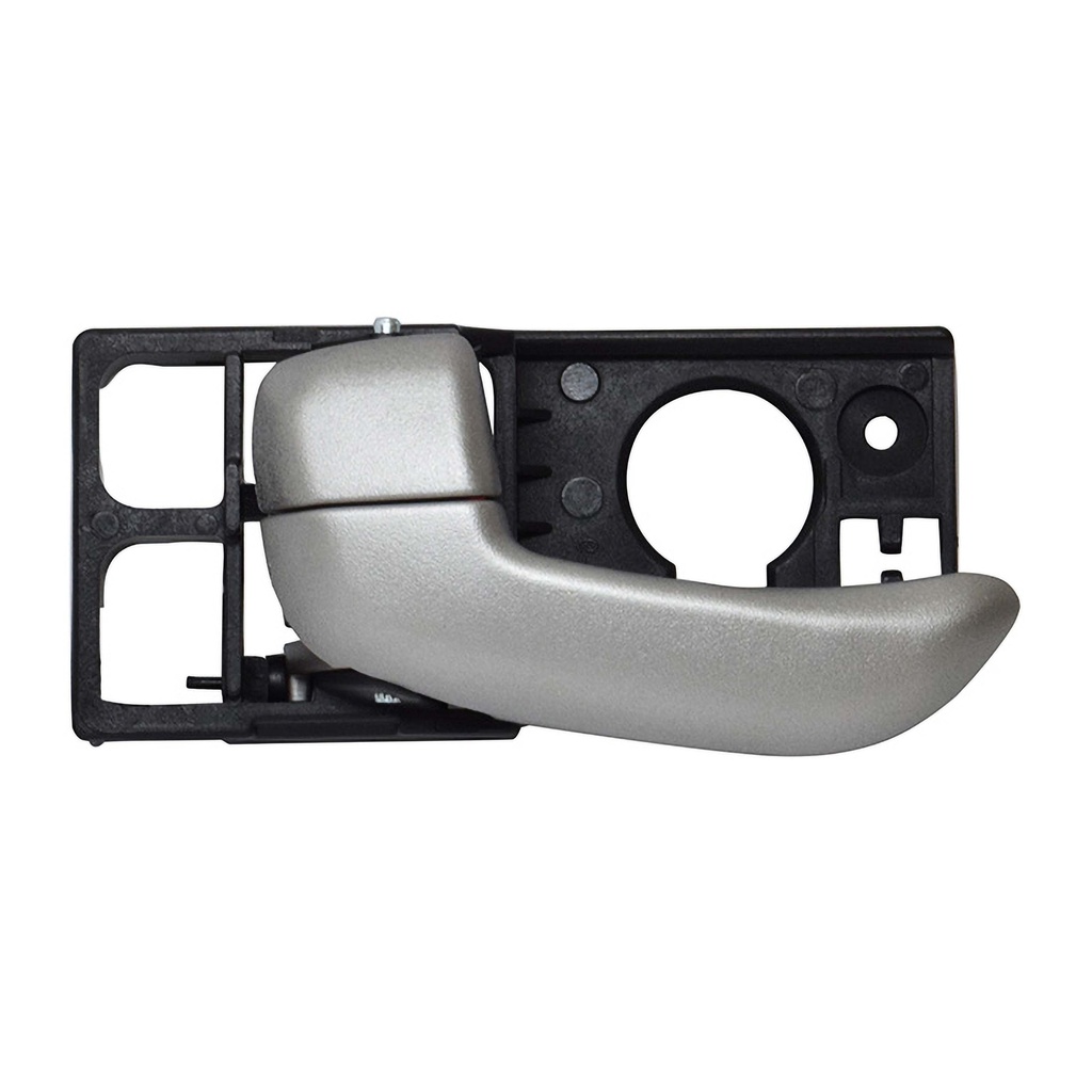 MANIJA INTERIOR HY I10 12-14  PLATA PLASTICO HUSHAN Izquierdo Delantera/Trasera  