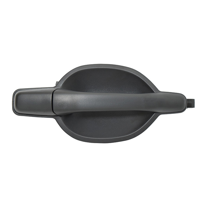 MANIJA EXTERIOR MT ENDEAVOR 04-11  CORRUGADA NEGRA PLASTICO HUSHAN Derecho Trasera  
