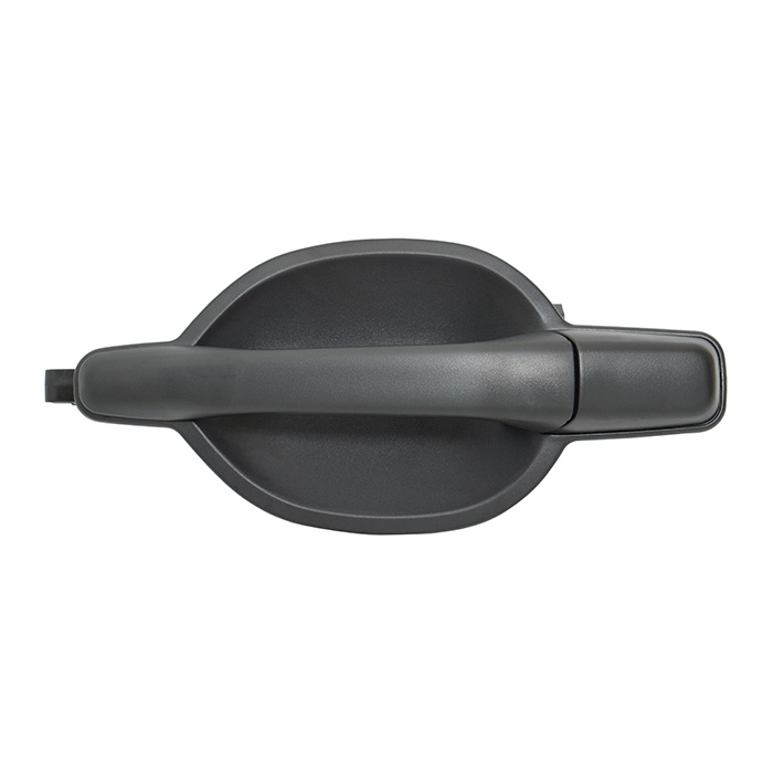 MANIJA EXTERIOR MT ENDEAVOR 04-11  CORRUGADA NEGRA PLASTICO HUSHAN Izquierdo Trasera  
