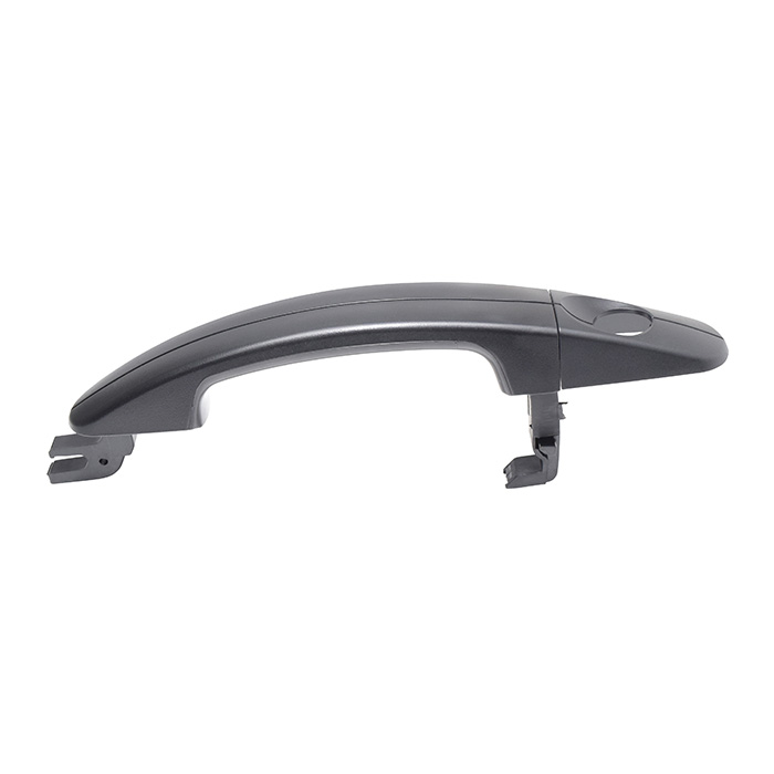 MANIJA EXTERIOR FD FOCUS 07-18/ESCAPE 13-19/TRANSITT CUSTOM 14-19  CON HOYO PARA LLAVE SIN SENSOR CORRUGADA NEGRA PLASTICO HUSHAN Izquierdo Delantera  