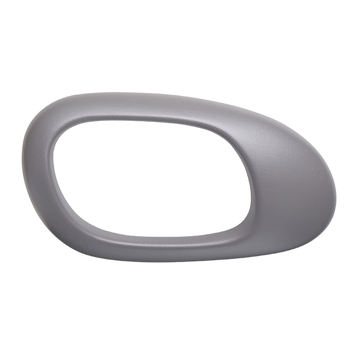 MANIJA INTERIOR PG 206 01-09  SOLO BISEL GRIS PLASTICO HUSHAN Derecho Delantera/Trasera  