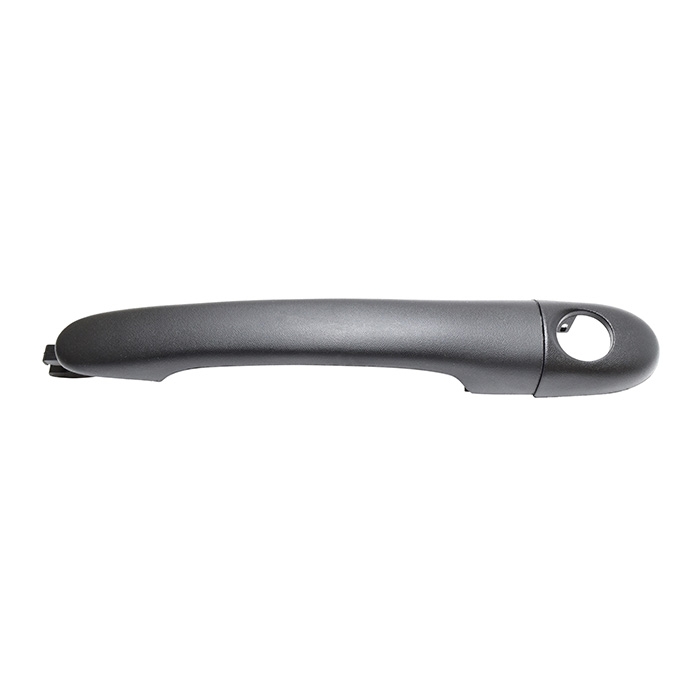 MANIJA EXTERIOR FT PALIO 05-18/STRADA 05-14/MOBI 17-18  DG RAM 700 ADVENTURE 15-20/VISION 15-18  FT IDEA 10-16  CON HOYO PARA LLAVE CORRUGADA NEGRA PLASTICO Derecho/Izquierdo Delantera  