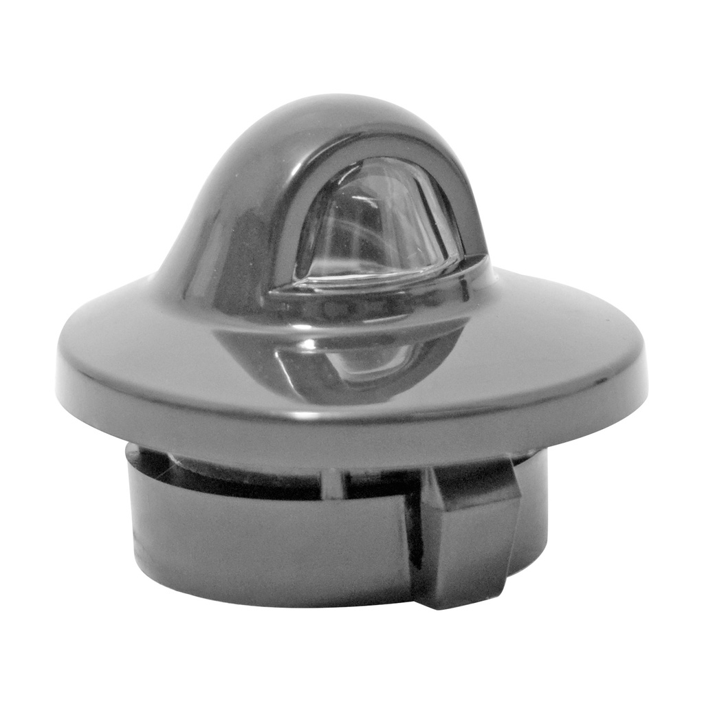 CUBIERTA LUZ DE PLACA FD F-150/F-250/LOBO 04-14/RANGER 98-12/EXPLORER SPORT TRAC 07-10  LC MARK LT 06-08  FD F-150/F-250/LOBO 97-03  1 PIEZA NEGRA HUSHAN Derecho/Izquierdo Trasera  