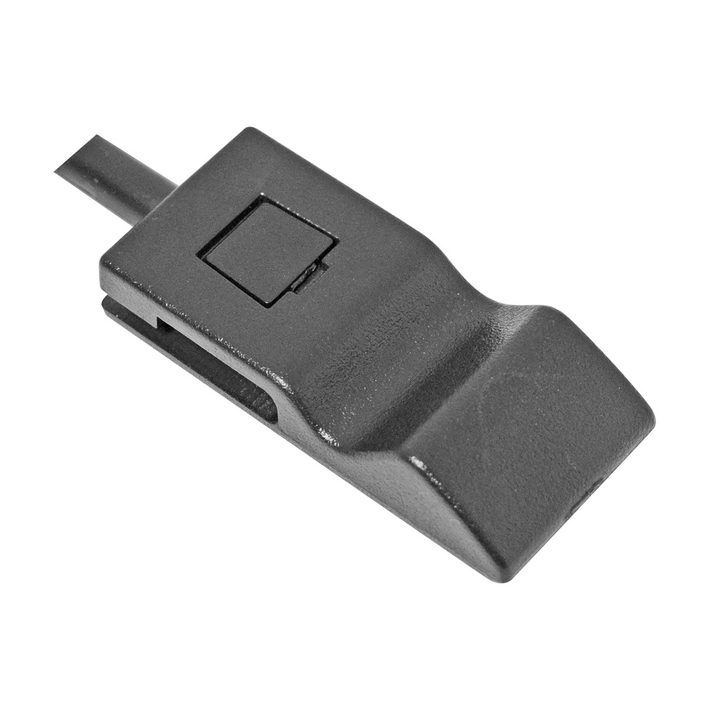 SEGURO DE PUERTA CD ESCALADE EXT/ESV  CV AVALANCHE/CHEYENNE/SILVERADO 07-13/SUBURBAN/TAHOE 07-14/PICK UP  GM SIERRA 07-13/YUKON 07-14  NEGRO PLASTICO HUSHAN Derecho/Izquierdo Delantera/Trasera  