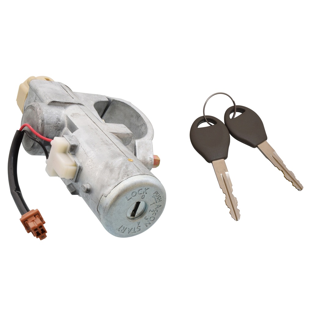 CILINDRO DE ENCENDIDO NS X-TRAIL 02-07/MAXIMA 00-03/URVAN 02-13/SENTRA 01-06  METAL CROMADO 12VCC TIPO ORIGINAL    