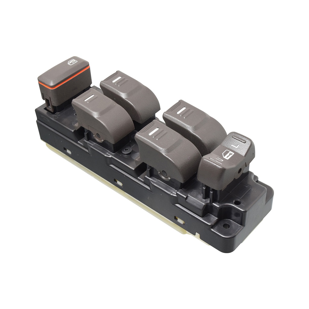 CONTROL ELECTRICO CV COLORADO  GM CANYON 04-12  HM H3T 06-10  DE ELEVADOR 22 PINS 6 TECLAS GRIS 12VCC MANIJAUTO    