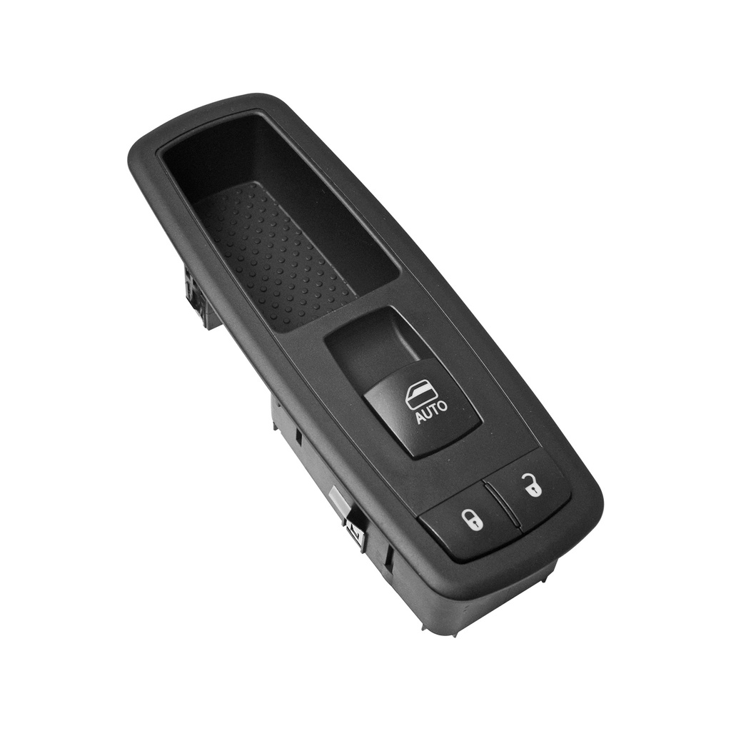 CONTROL ELECTRICO DG DURANGO  JP GRAND CHEROKEE 11-15  DG 09-18  JP LIBERTY 08-13  DG NITRO 07-12  CR TOWN & COUNTRY  DG GRAND CARAVAN 08-17/JOURNEY 09-18  DE ELEVADOR 6 PINS 2 TECLAS NEGRO 12VCC MANIJAUTO Derecho Delantera  