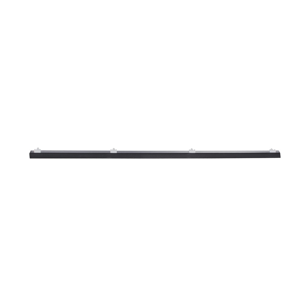 MOLDURA BOTAGUA TY HILUX 84-88  CABINA REGULAR SIN ALETA 80 CM NEGRA Derecho Delantera  Exterior