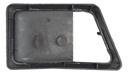 MANIJA INTERIOR FORD BRONCO II/RANGER 89-92  SOLO BISEL CORRUGADA NEGRO PLASTICO HUSHAN Izquierdo Delantera