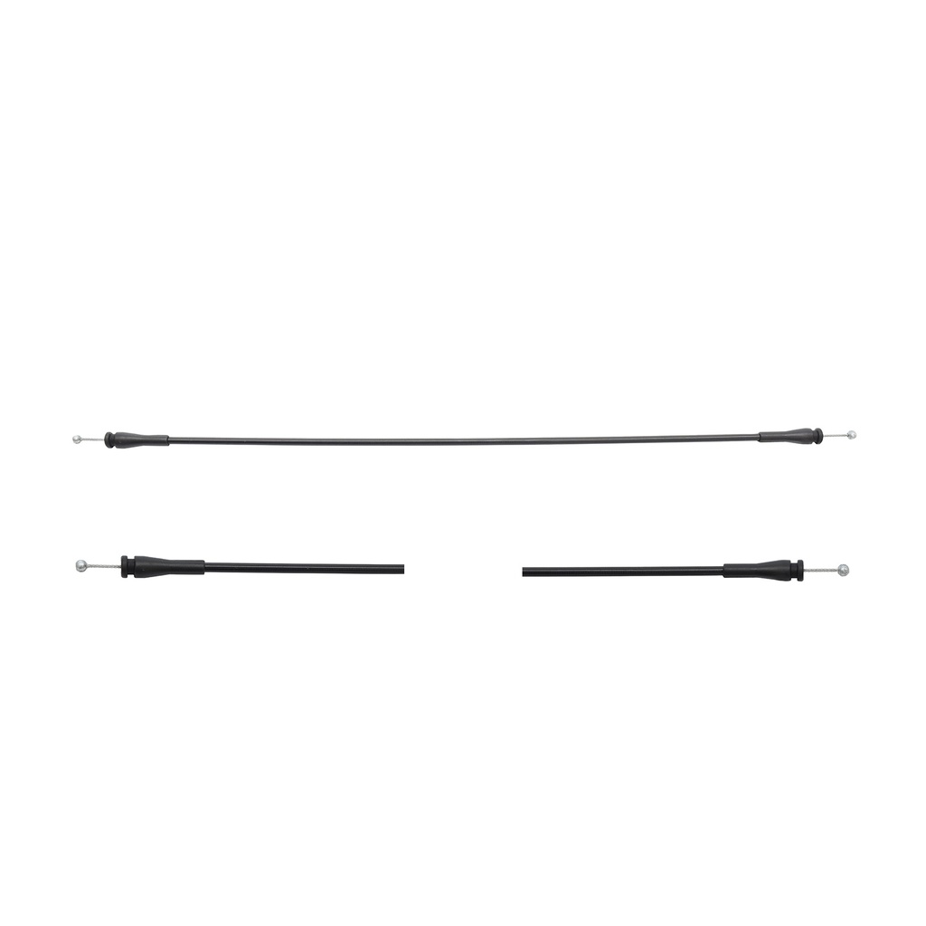CHICOTE CERRADURA FD ECONOLINE 92-08  49.5CM LARGO HUSHAN Derecho Trasera Puerta lateral abatible 