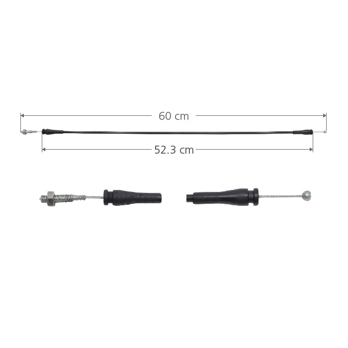 CHICOTE CERRADURA FD F-150/F-250 97-08/LOBO 97-03/EXPEDITION 97-02  PARA CABINA Y MEDIA 60 CM HUSHAN Derecho/Izquierdo   Superior