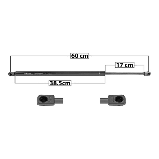 AMORTIGUADOR 5TA PUERTA CV EQUINOX 05-09  PT TORRENT 06-08  60 38.5 17 ENTRADA TIPO 9 ENTRADA 2 TIPO 9 800 179.85 81.58 860 193.34 87.7 SPART 6294    