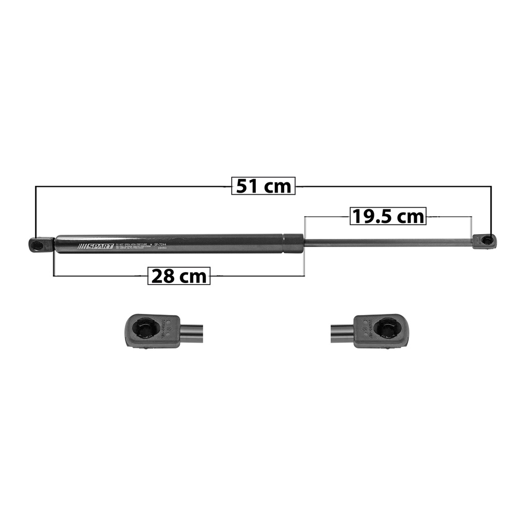 AMORTIGUADOR 5TA PUERTA CV TRAIL BLAZER 04-07  GM ENVOY 02-09  NS MURANO 04-08  51 28 19.5 ENTRADA TIPO 9 ENTRADA 2 TIPO 9 725 162.99 73.93 785 176.47 80.05 SPART 7244    