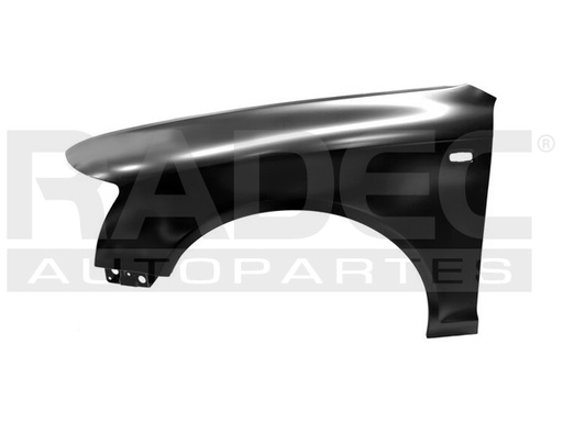 SALPICADERA AD A6 05-09 C/HOYO P/CUARTO ALUMINIO IZQ