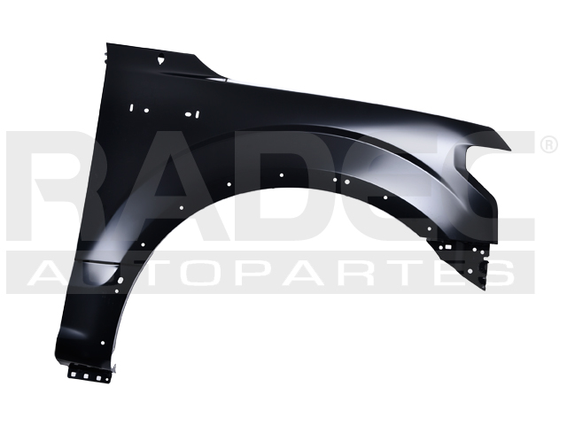 SALPICADERA FD F-150 15-20 C/HOYO P/MOLDURA LAMINA DER