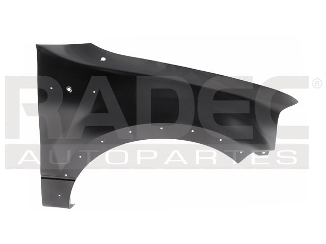 SALPICADERA FD LOBO 04-08 C/HOYO P/MOLDURA DER