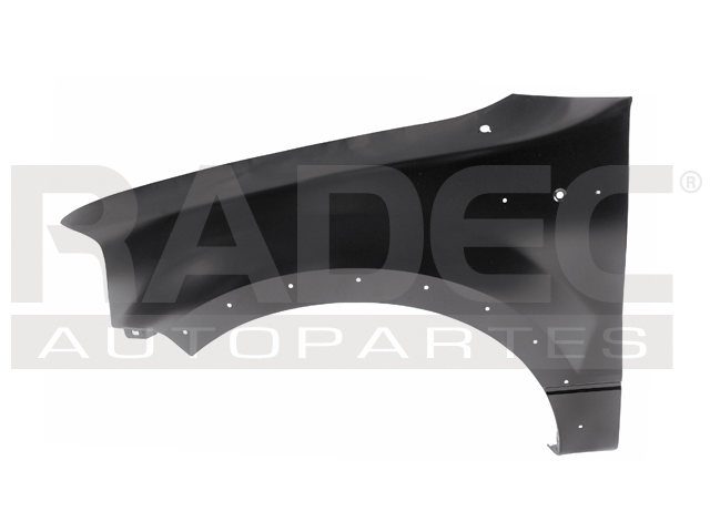 SALPICADERA FD LOBO 04-08 C/HOYO P/MOLDURA IZQ