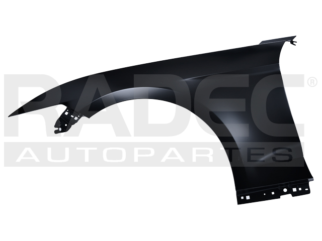 SALPICADERA FD MUSTANG 15-17 BASE ALUMINIO IZQ