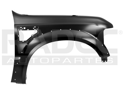 SALPICADERA FD SUPER DUTY 08-10 C/HOYO P/MOLDURA DER