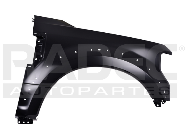 SALPICADERA FD SUPER DUTY 17 C/HOYO P/MOLDURA HD DER