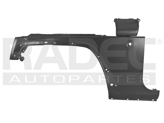 SALPICADERA JP WRANGLER 07-18 IZQ