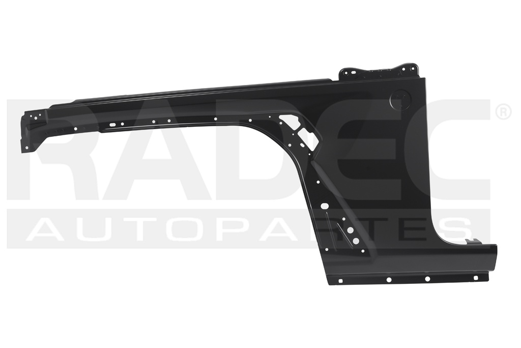 SALPICADERA JP WRANGLER 19-23 LINEA NUEVA 4X4/SPORT/DELUXE/RUBICON/SAHARA/WILLYS V6 6 CILINDROS 3.6L 5 PUERTAS IZQ