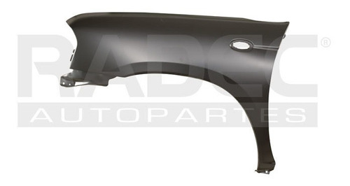 SALPICADERA NS D22 08-15/FRONTIER 05-07 C/HOYO P/CUARTO IZQ