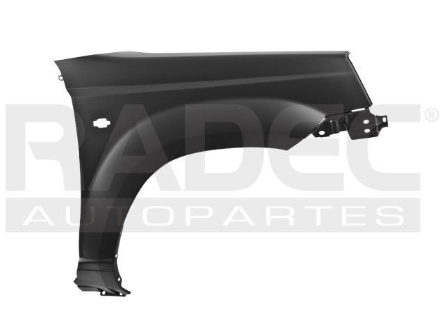 SALPICADERA NS X-TRAIL 02-07 C/HOYO P/CUARTO LE/SE/XE/SLX L4 4 CILINDROS 2.5L 5 PUERTAS DER