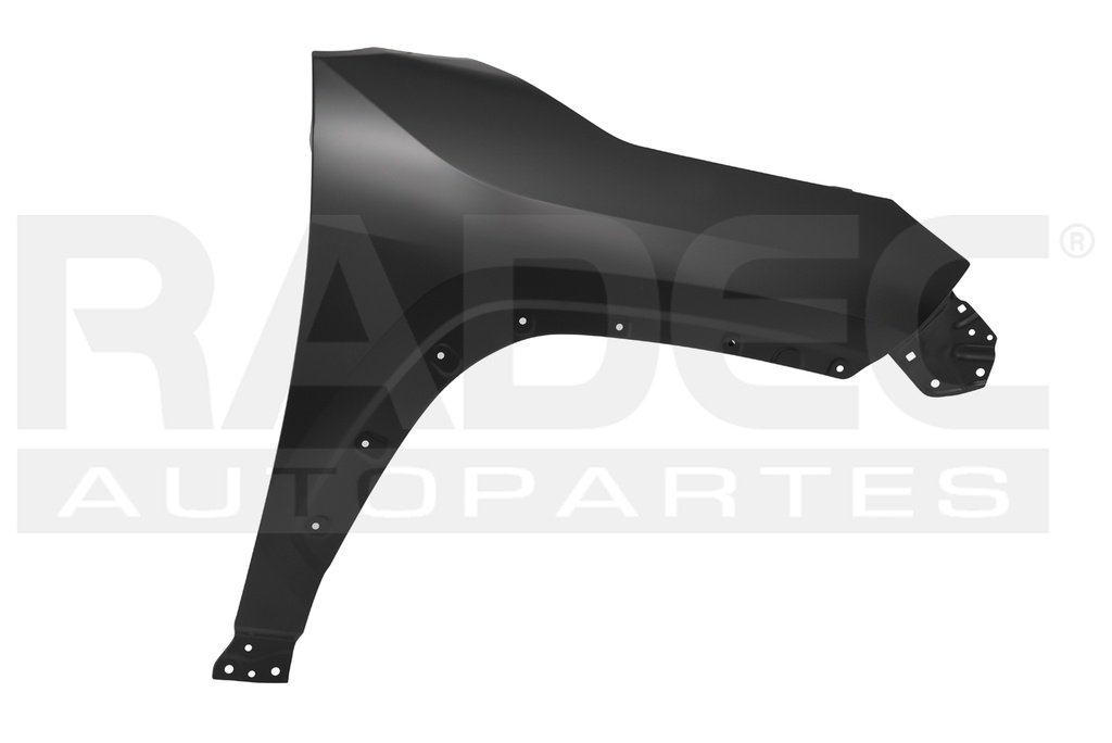 SALPICADERA TY RAV 4 19-23 LAMINA C/HOYO P/MOLDURA LE/XLE/LIMITED/ADVENTURE L4 4 CILINDROS 2.5L 5 PUERTAS DER