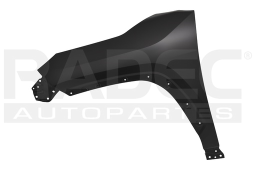 SALPICADERA TY RAV 4 19-23 LAMINA C/HOYO P/MOLDURA LE/XLE/LIMITED/ADVENTURE L4 4 CILINDROS 2.5L 5 PUERTAS IZQ