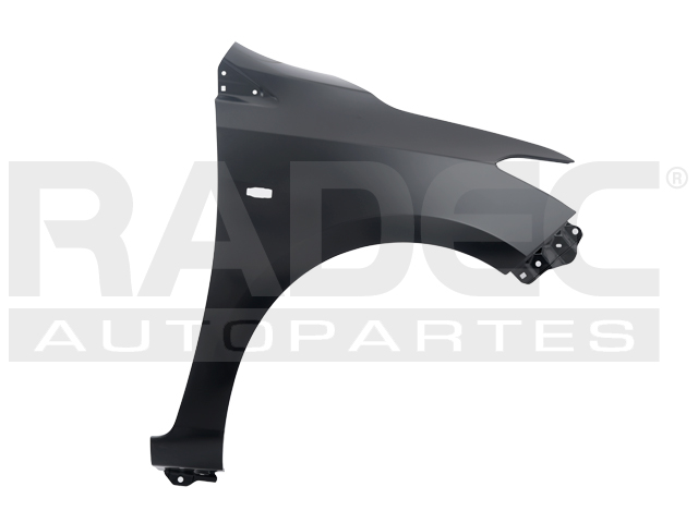 SALPICADERA TY YARIS 17 C/HOYO P/CUARTO CORE L4 4 CILINDROS 1.5L 4 PUERTAS DER