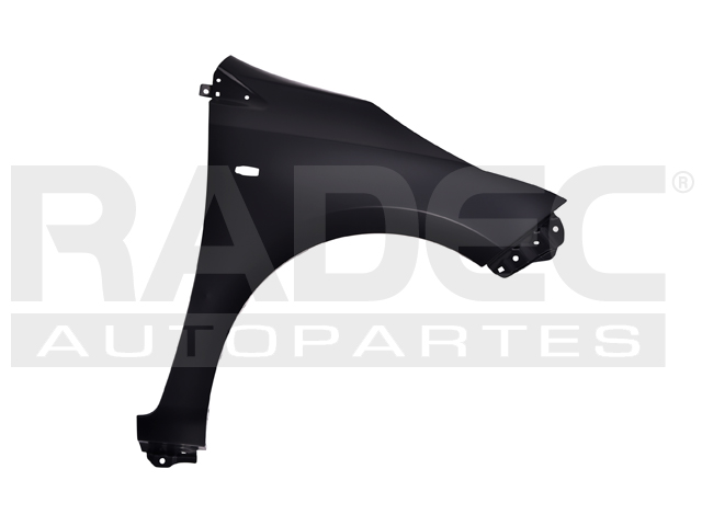 SALPICADERA TY YARIS 17 C/HOYO P/CUARTO S L4 4 CILINDROS 1.5L 5 PUERTAS DER