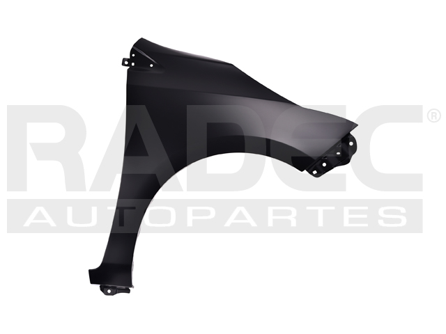 SALPICADERA TY YARIS 17 S/HOYO P/CUARTO S L4 4 CILINDROS 1.5L 5 PUERTAS DER