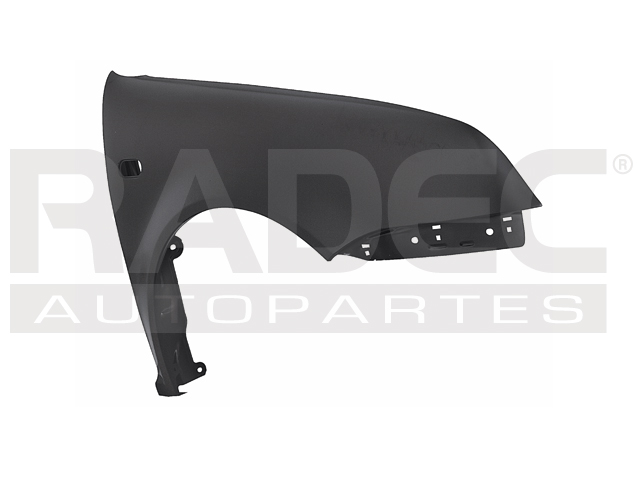 SALPICADERA VW JETTA 99-07 C/HOYO P/CUARTO GL/GLS/GLX/TDI/VR6/SOCCER/EUROPA/COMFORTLINE L4/L5/V6 4/5/6 CILINDROS 1.8/1.9/2.0/2.5/2.8L 4 PUERTAS DER