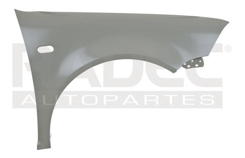 SALPICADERA VW JETTA CLASICO 08-15 C/HOYO P/CUARTO GLI/TDI/CITY/EUROPA/TRENDLINE/WOLFSBURG EDITION L4/L5 4/5 CILINDROS 1.8/1.9/2.0/2.5L 4 PUERTAS DER
