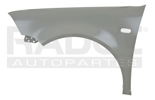SALPICADERA VW JETTA CLASICO 08-15 C/HOYO P/CUARTO GLI/TDI/CITY/EUROPA/TRENDLINE/WOLFSBURG EDITION L4/L5 4/5 CILINDROS 1.8/1.9/2.0/2.5L 4 PUERTAS IZQ
