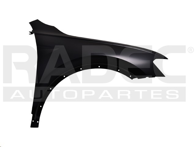 SALPICADERA VW TIGUAN 18-21 C/HOYO P/MOLDURA R-LINE/COMFORTLINE/HIGHLINE/TRENDLINE L4 4 CILINDROS 1.4/2.0L 5 PUERTAS DER