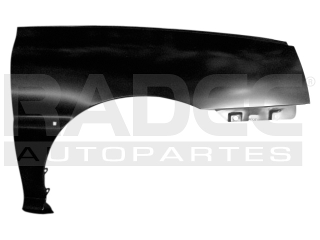 SALPICADERA KI RIO 03-05 C/HOYO P/MOLDURA (U.S.A) BASE/CINCO L4 4 CILINDROS 1.6L 4 PUERTAS DER