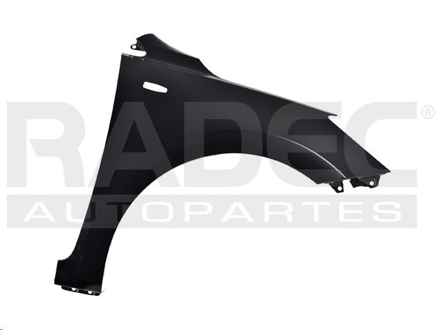 SALPICADERA KI RIO 18-23 C/HOYO P/CUARTO EX/LX/L L4 4 CILINDROS 1.6L DER