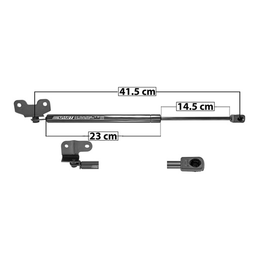 AMORTIGUADOR COFRE HD ACCORD 03-07  41.5 23 14.5 ENTRADA TIPO 11 ENTRADA 2 TIPO 9 380 85.43 38.75 320 71.94 32.63 SPART 8359    