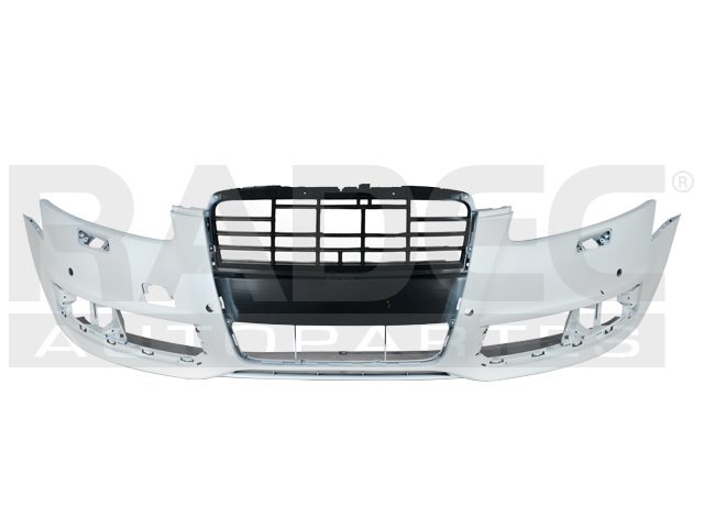 FASCIA DELANTERA AD A6 09-11 C/HOYO P/SENSOR P/PINTAR PREMIUM/PREMIUM PLUS/PRESTIGE L4/V6 4/6 CILINDROS 2.0/3.0L 4 PUERTAS